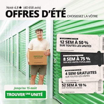 Depotium Mini Entrepôt - Montreal North Promotion